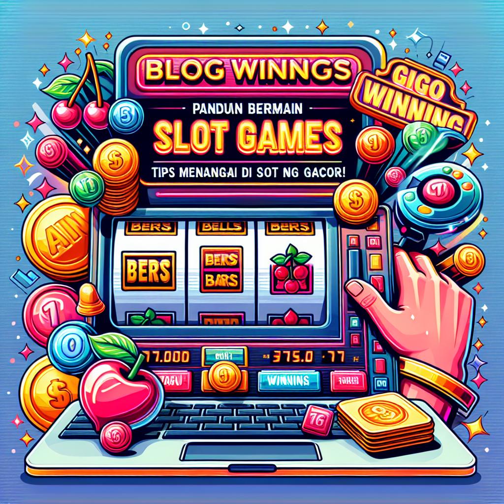 Panduan Bermain Slot Games: Tips Menang Besar di Slot Online Gacor!