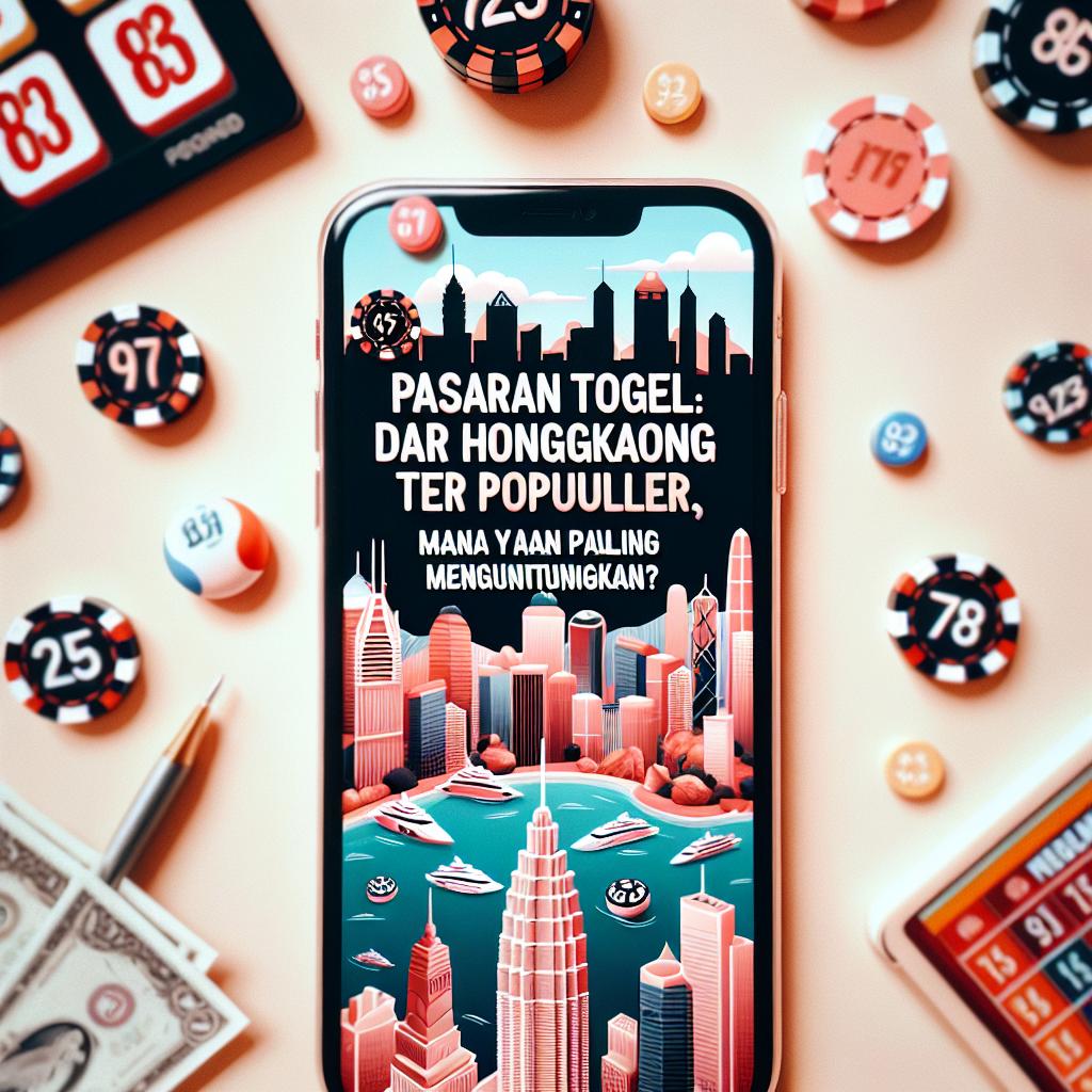 Pasaran Togel Terpopuler: Dari Hongkong hingga Sydney, Mana yang Paling Menguntungkan?